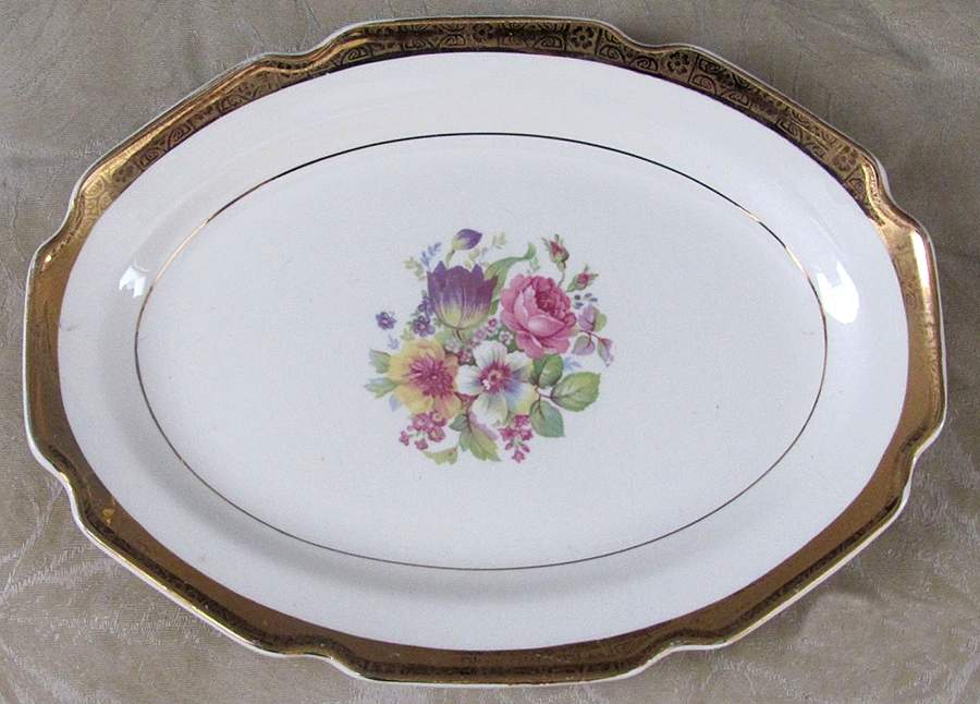 STT445 12" Oval Serving Platter by Stetson-1