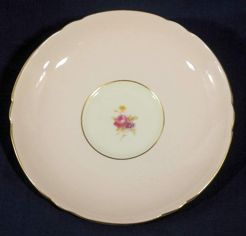 Rose Pink Saucer by Shelley-1
