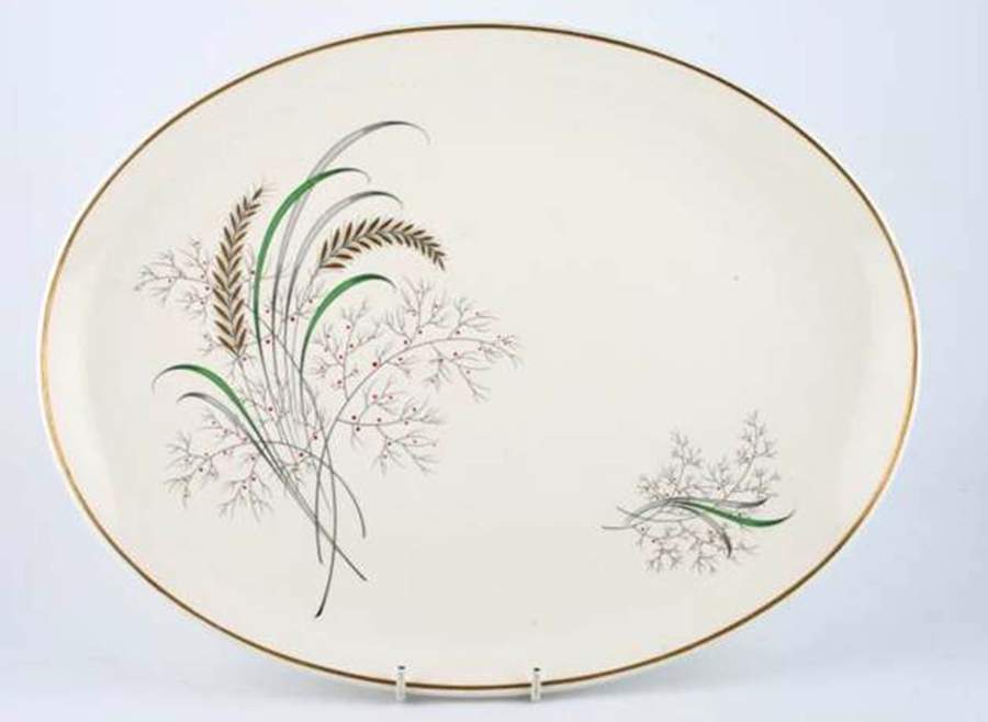 Oklahoma 12" Oval Serving Platter by Spode-1
