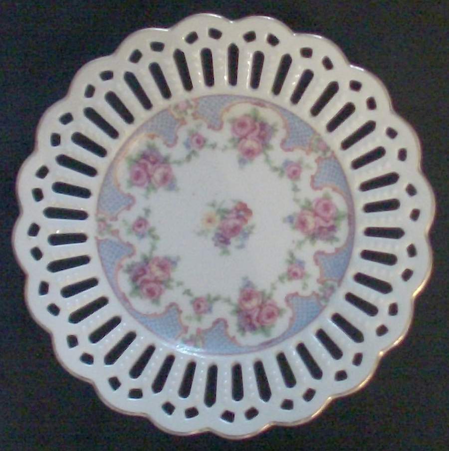 SCH773 5" Pierced Plate by Schumann - Bavaria-1