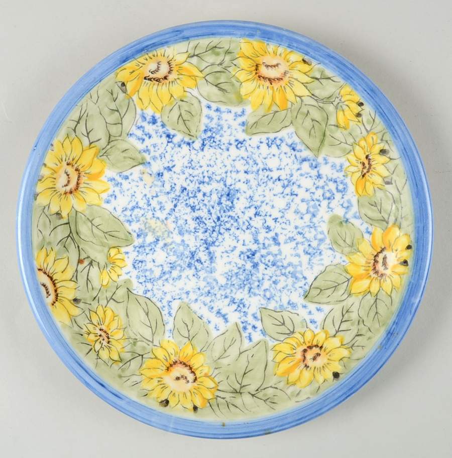 Sunflower Salad Plate by Studio Nova-1