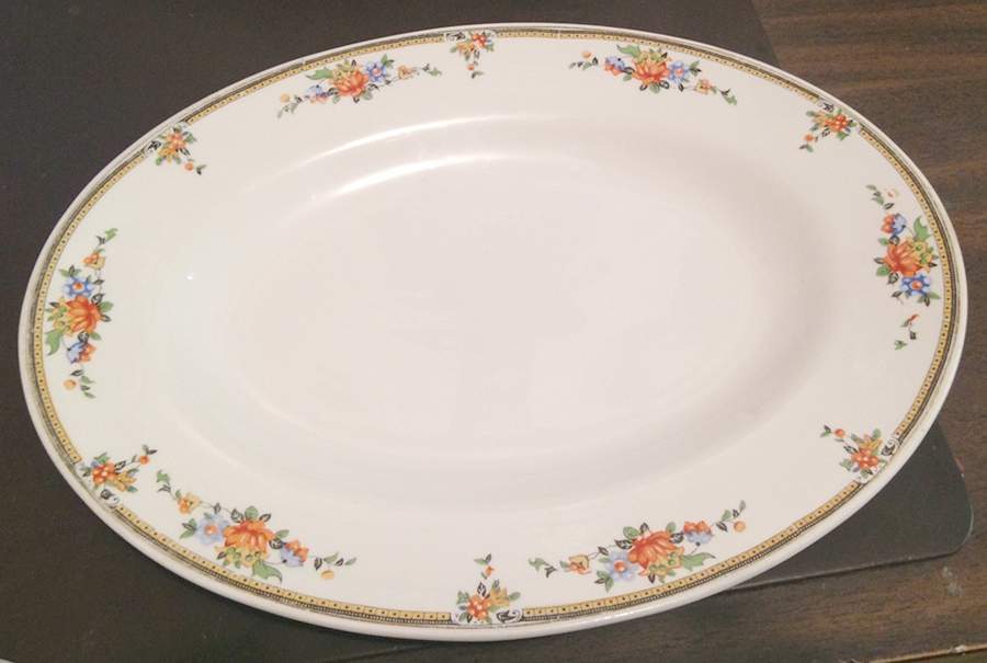 S1J1 11" Oval Serving Platter by Spmc (Japan)-1