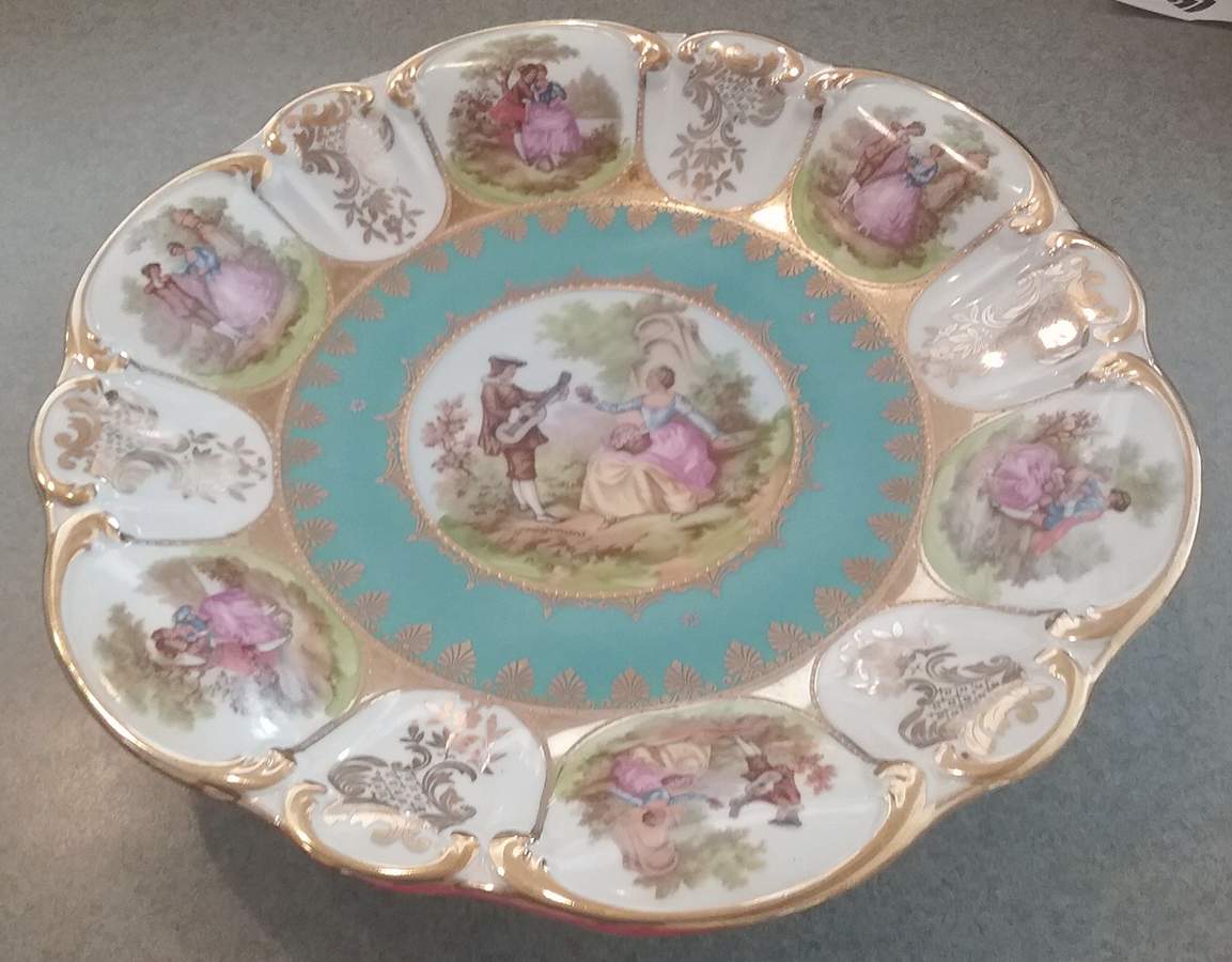 SBV15 12" Deep Round Platter by STW (Bavaria)-1