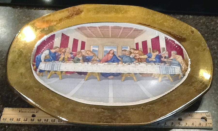 SAB122 12" Oval Serving Platter by Sabin-1