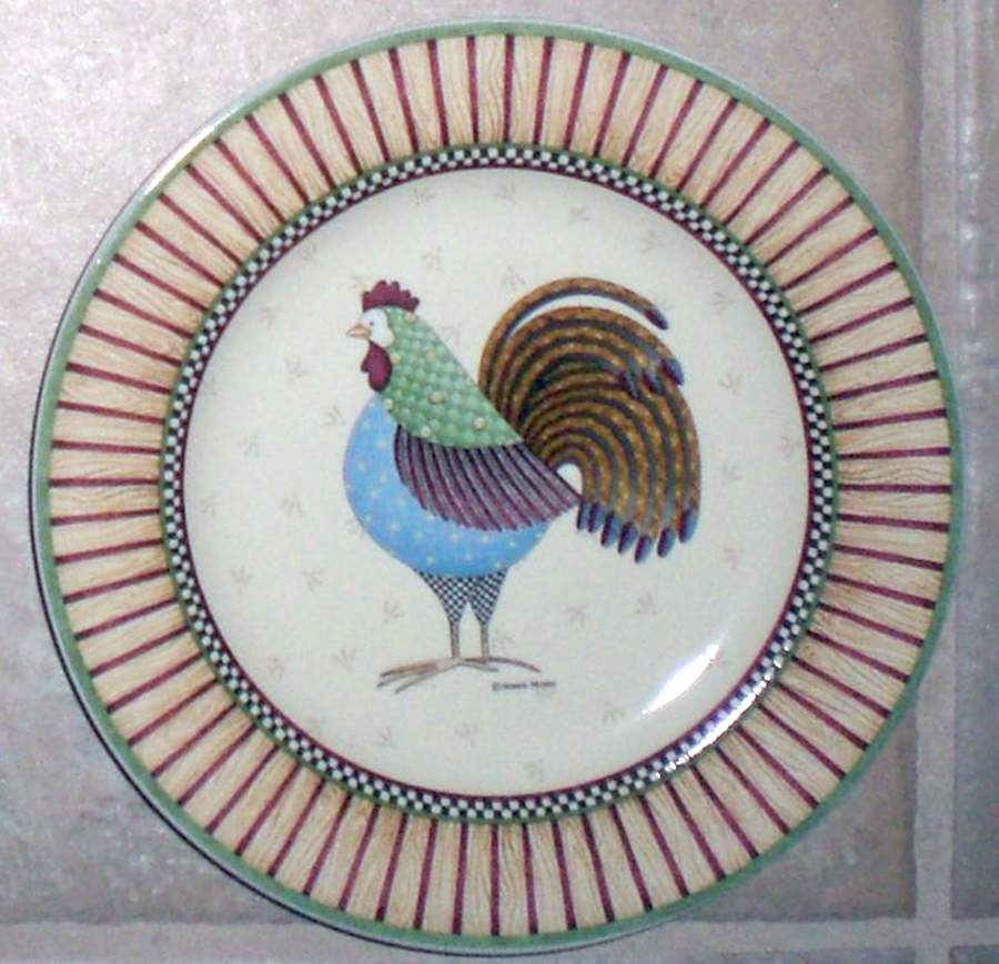 Something To Crow About Bread & Butter Plate by Sakura-1