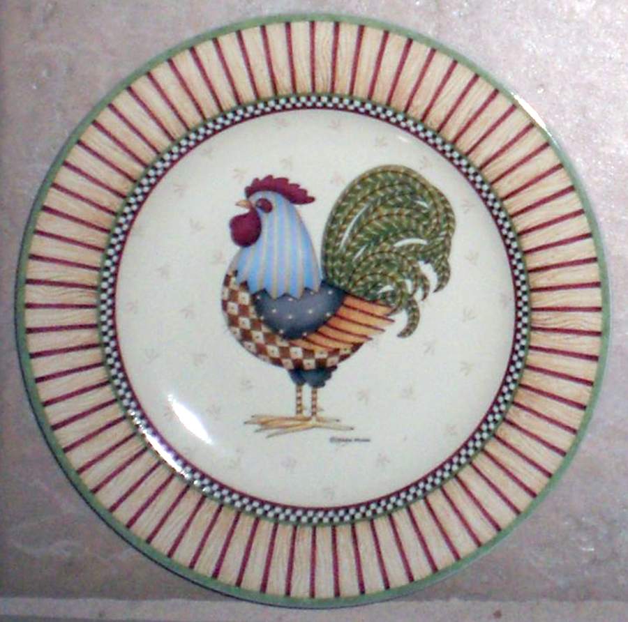 Something To Crow About Bread & Butter Plate by Sakura-1