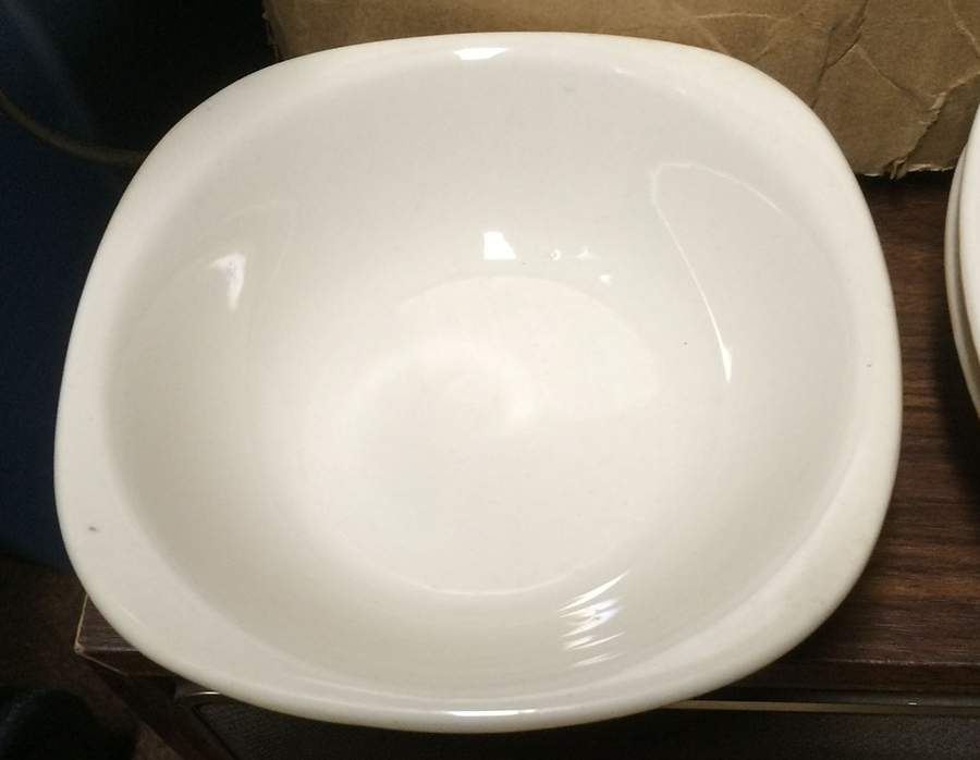Trand White Rim Cereal Bowl by Syracuse-1