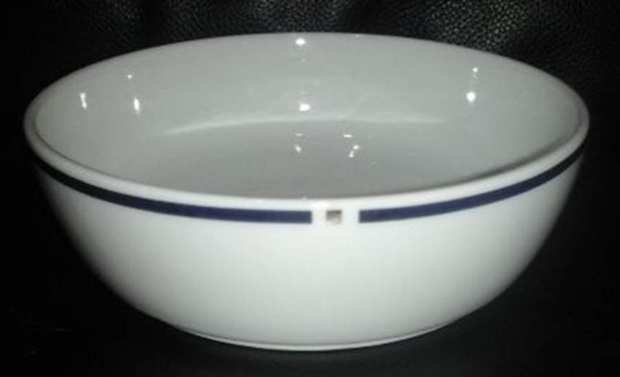 American Airlines (All Silver) Fruit/Dessert (Sauce) Bowl by Swid Powell-1
