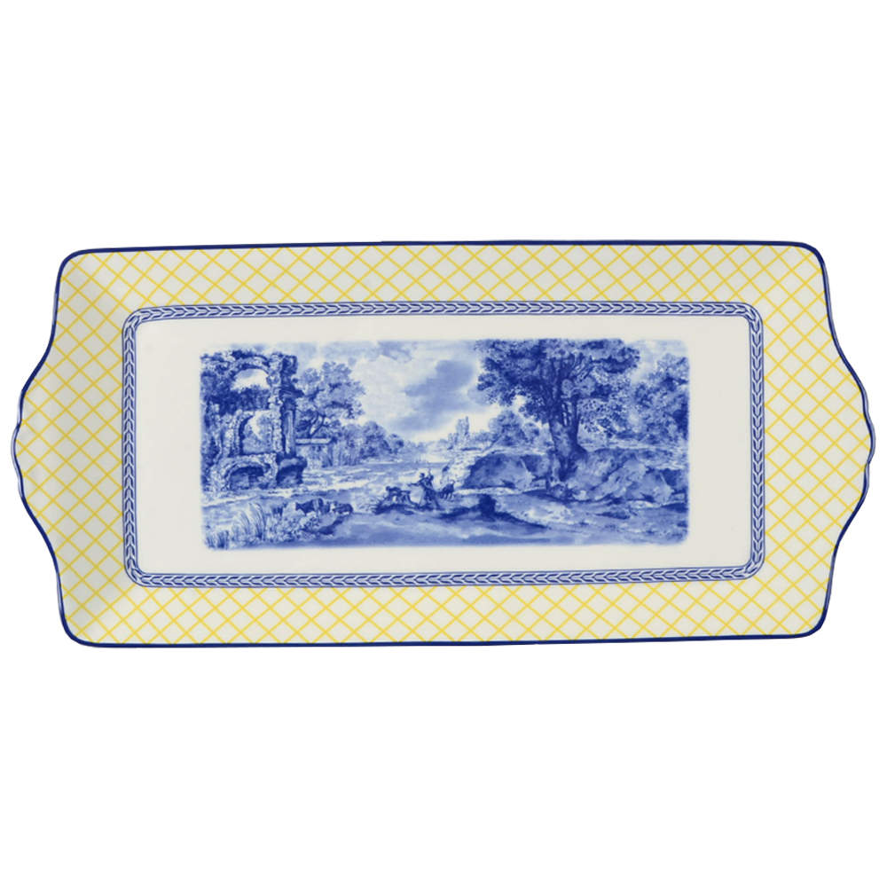 Giallo 13" Sandwich Tray by Spode-1