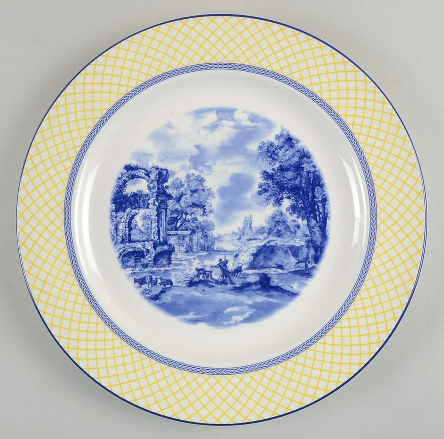 Giallo 12" Chop Plate (Round Platter) by Spode-1