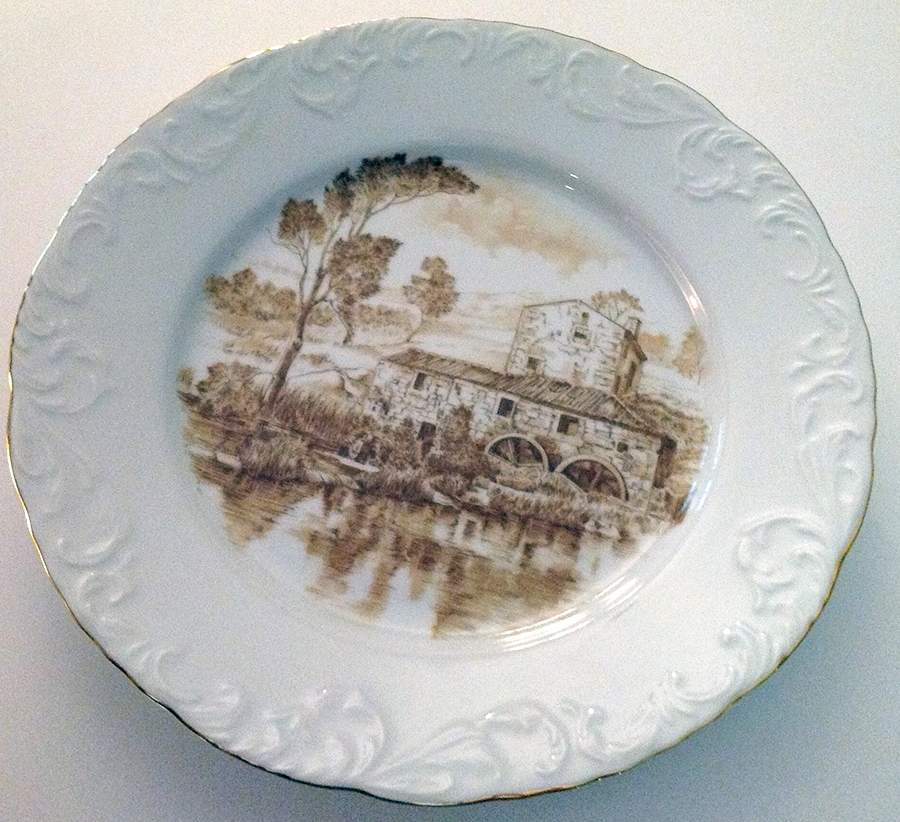 SPZ25 Dinner Plate by Spal Porcelanas-1