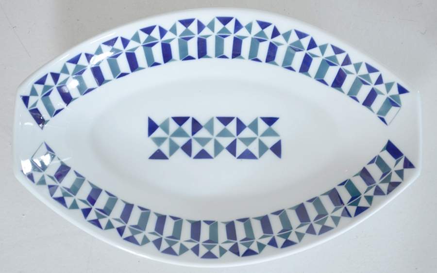 Monferico 12" Oval Serving Platter by Sargadelos-1