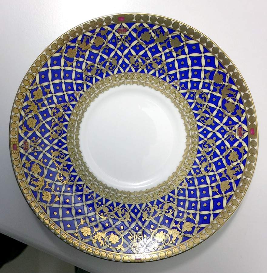To Celebrate the Golden Jubilee of Her Majesty Saucer by Sadek-1