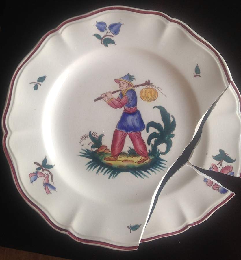 SGN59 Dinner Plate by Sarreguemines-1