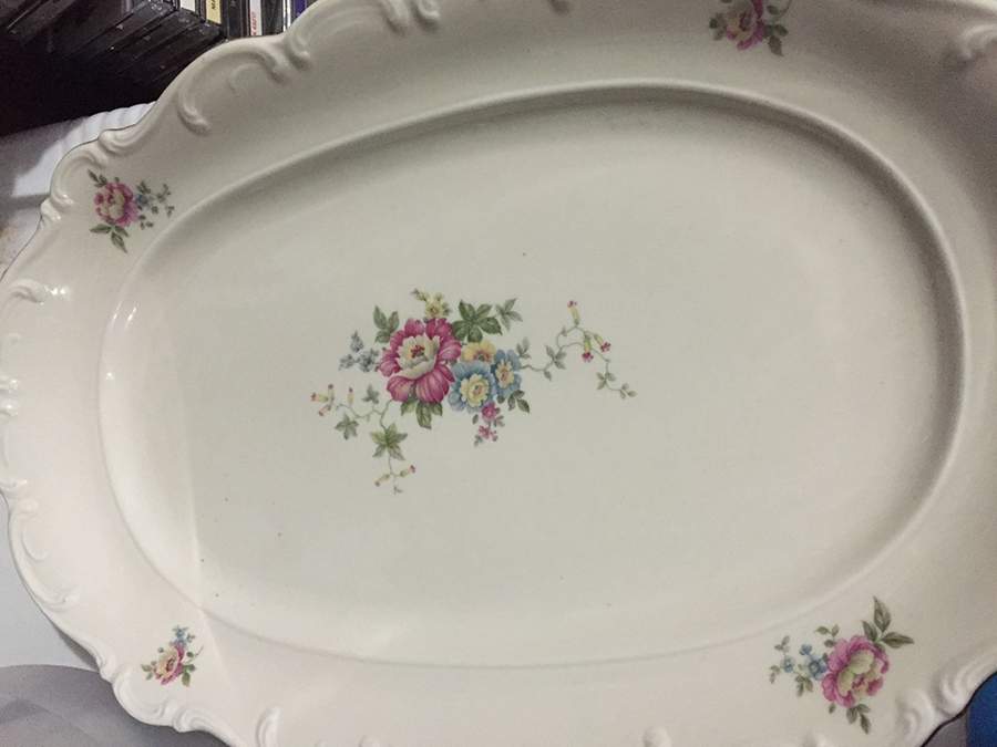 SCH783 14" Oval Serving Platter by Schumann - Bavaria-1