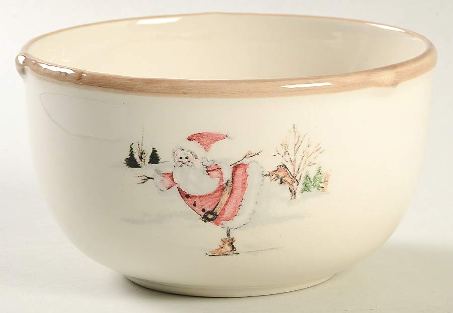 Christmas Twig Soup/Cereal Bowl by Savinio Designs-1
