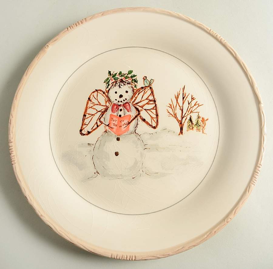 Christmas Twig Dinner Plate by Savinio Designs-1