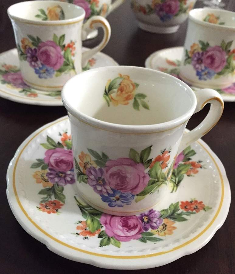 3665 Flat Cup & Saucer Set by Swinnertons-1