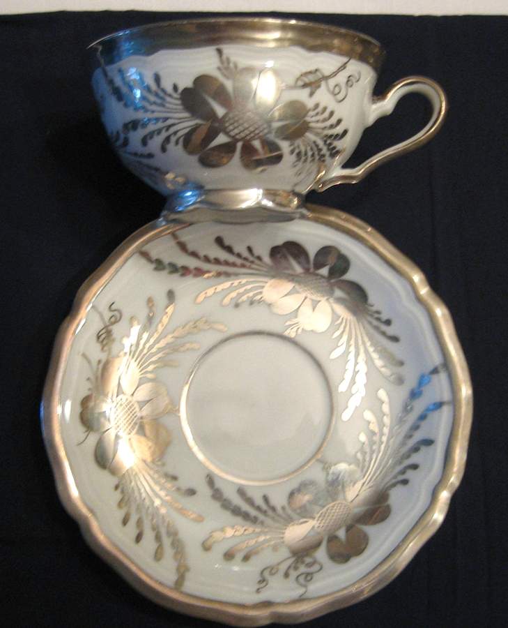 SLT503 Footed Cup & Saucer Set by Seltmann-1