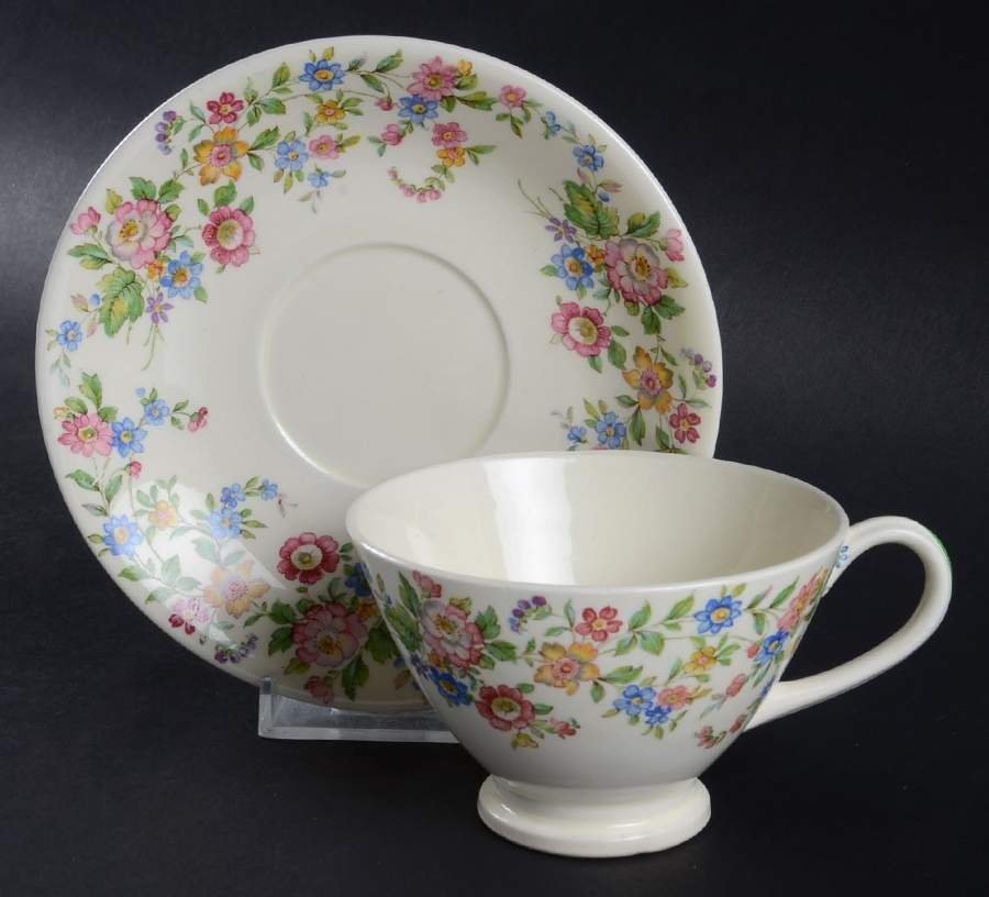 STB441 Footed Cup & Saucer Set by Steubenville-1