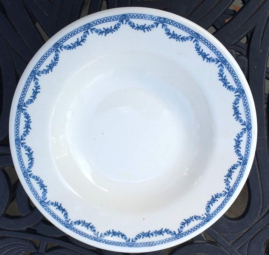 Grecian Rim Soup Bowl by Sterling China (USA)-1