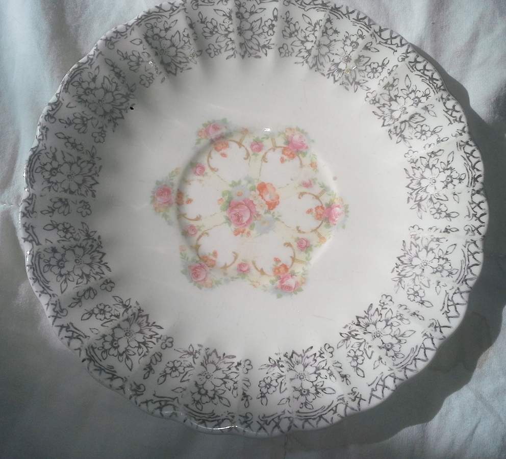 Toledo Gold Saucer by Sebring Pottery-1