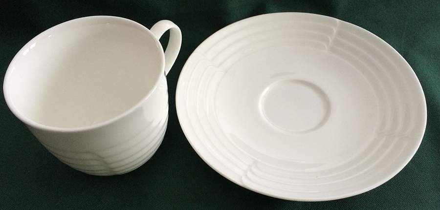 SY1216 Flat Cup & Saucer Set by Syracuse-1