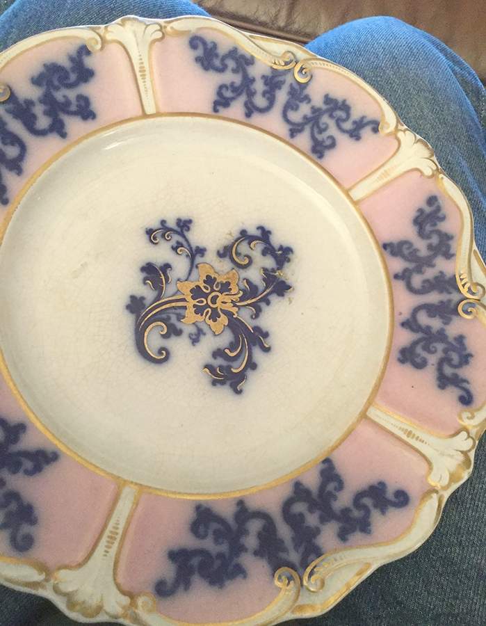 Parisian Dinner Plate by Samuel Keeling &Co-1