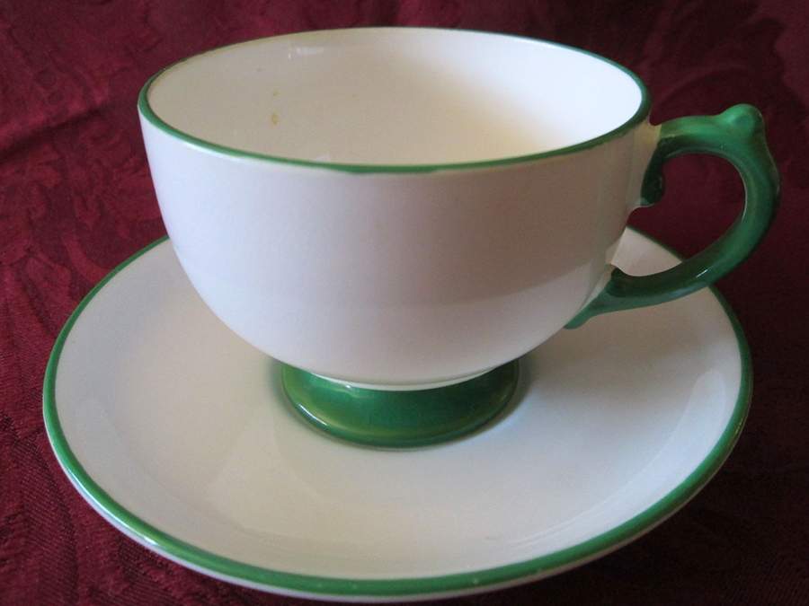 8535 Footed Cup & Saucer Set by Spode-1