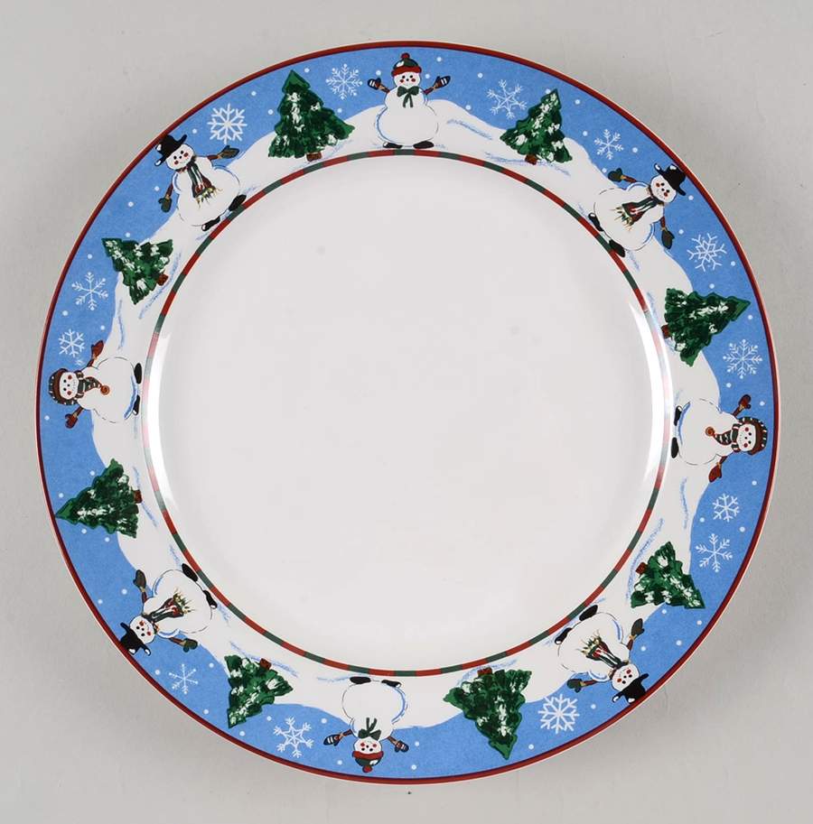 Holiday Trio Dinner Plate by Sakura-1