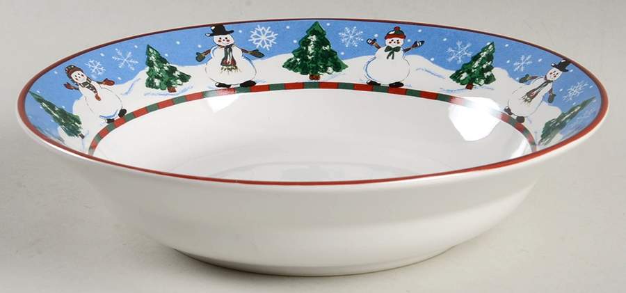 Holiday Trio Coupe Soup Bowl by Sakura-1