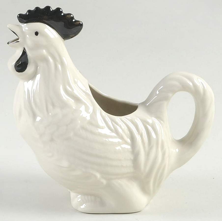 Barnyard Toile Farm Figural Pitcher by Sadek-1