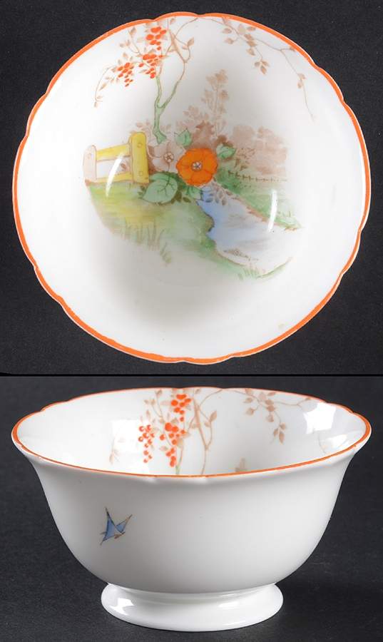 T07415 Open Sugar Bowl by Shelley-1