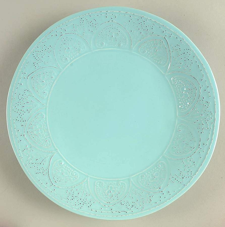 SWZ8 Aqua Dinner Plate by Sweet Ceramics (La Ceramica d'Italia)-1