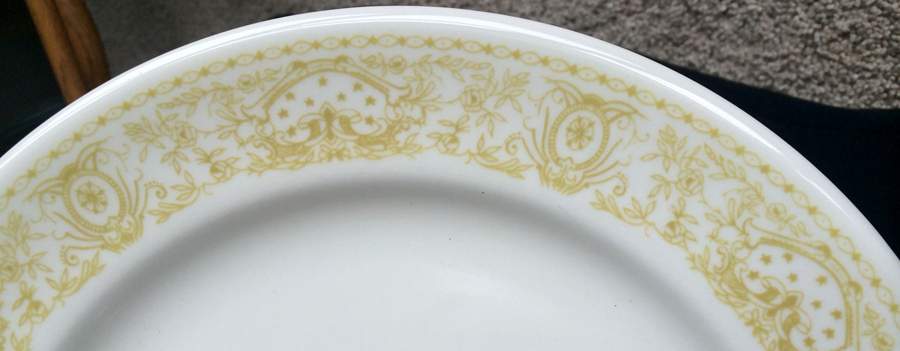 STR167 Dinner Plate by Sterling China (USA)-1