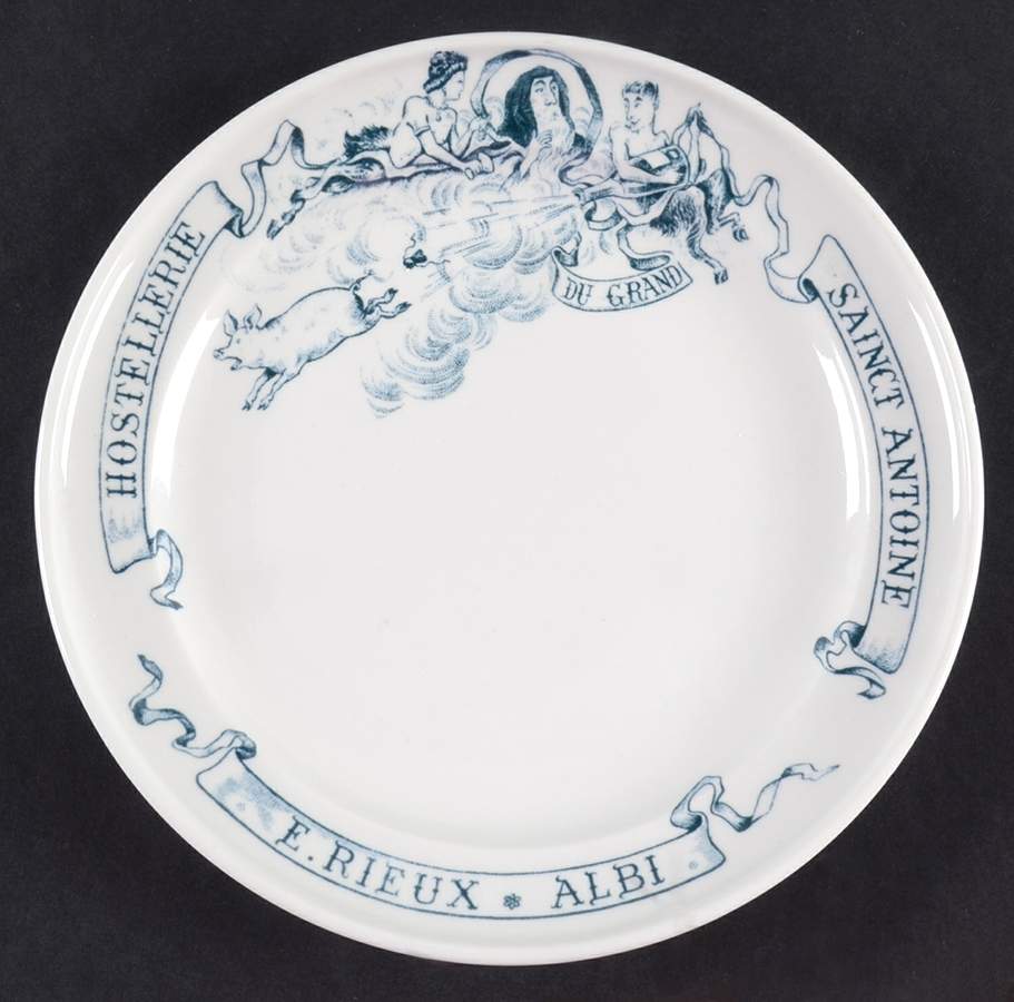 SGN61 Salad Plate by Sarreguemines-1
