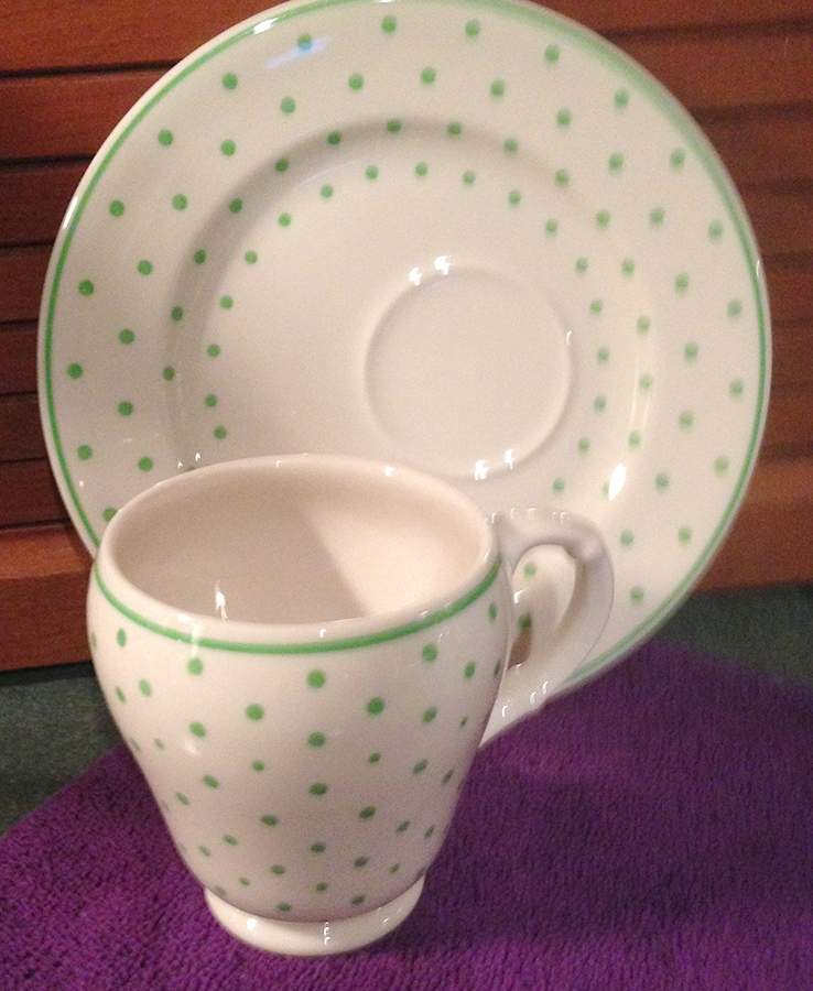 SHO404 Snack Plate & Cup Set by Shenango-1