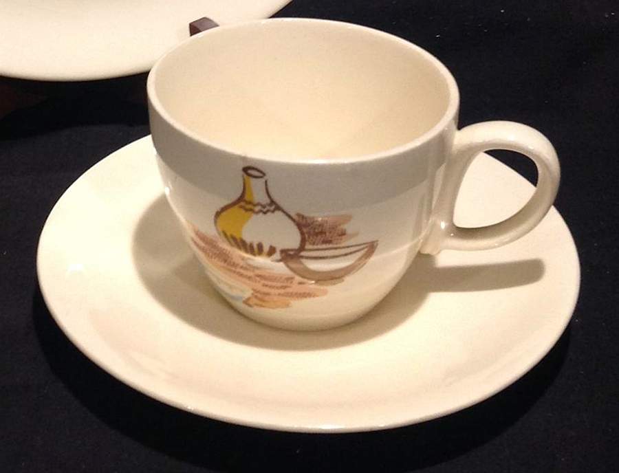 SLM432 Flat Cup & Saucer Set by Salem-1