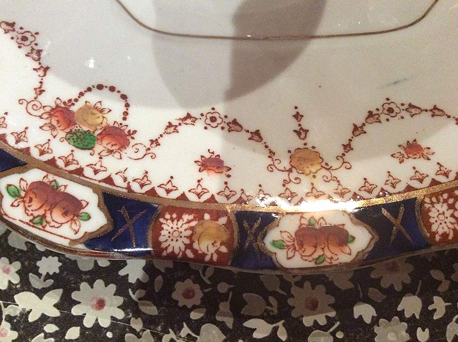 8664 Square Cake Plate by Salisbury-1