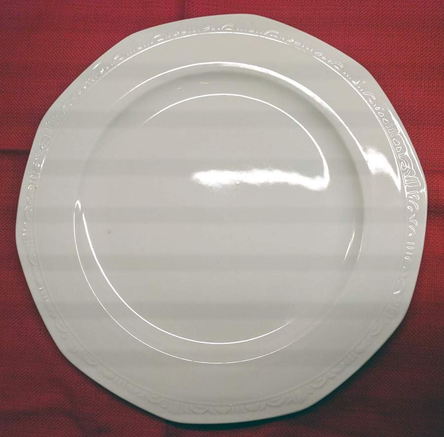Castleton White Dinner Plate by Syracuse-1