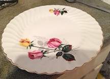 Lydia Rose Dinner Plate by Sovereign Potters-1