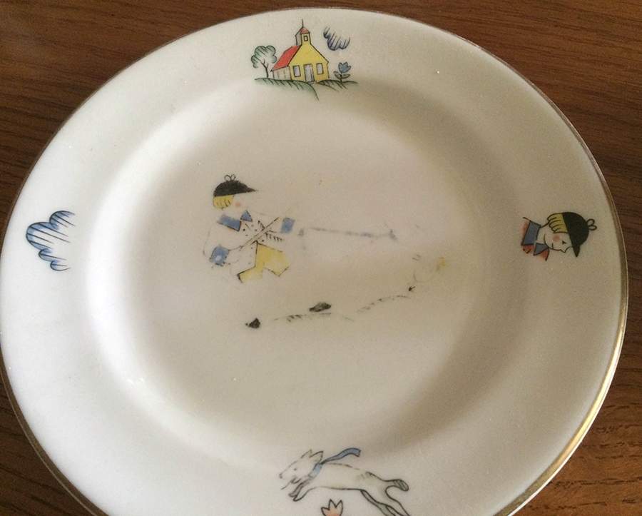 SHO409 Child's Plate by Shenango-1