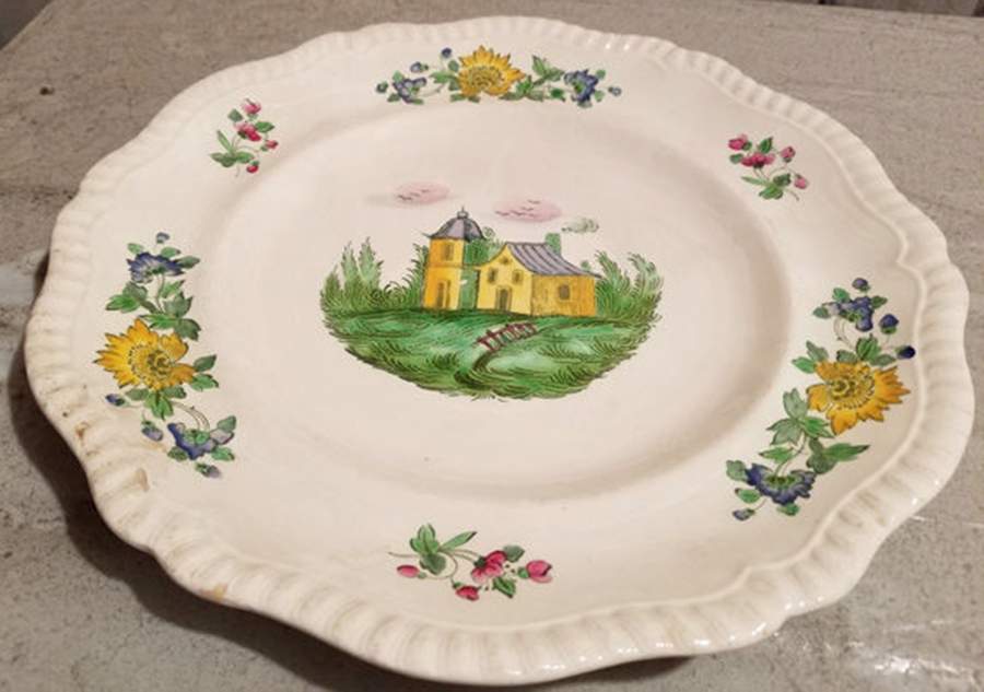 Barn and Yard Dinner Plate by Spode-1