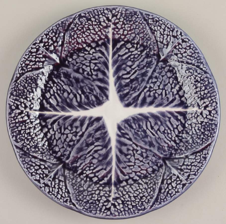 Cabbage Blue Dinner Plate by Secla-1