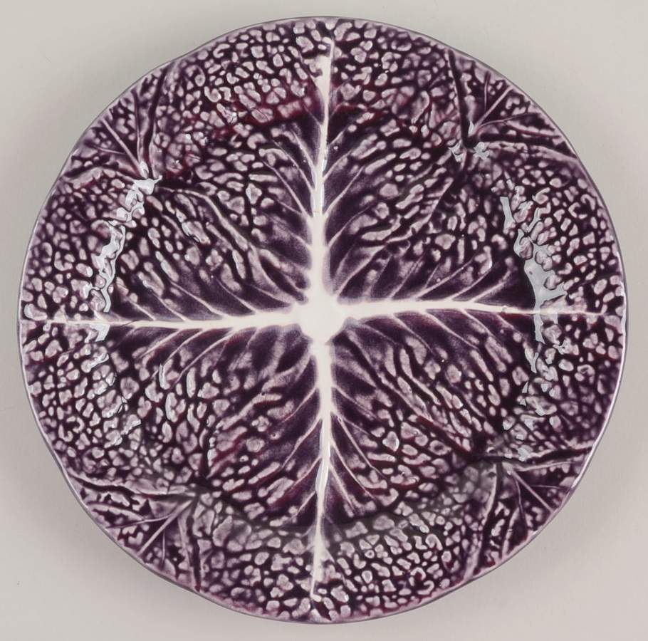 Cabbage Purple Salad Plate by Secla-1