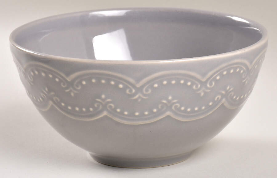 Savannah Grey Soup/Cereal Bowl by Southern Living-1