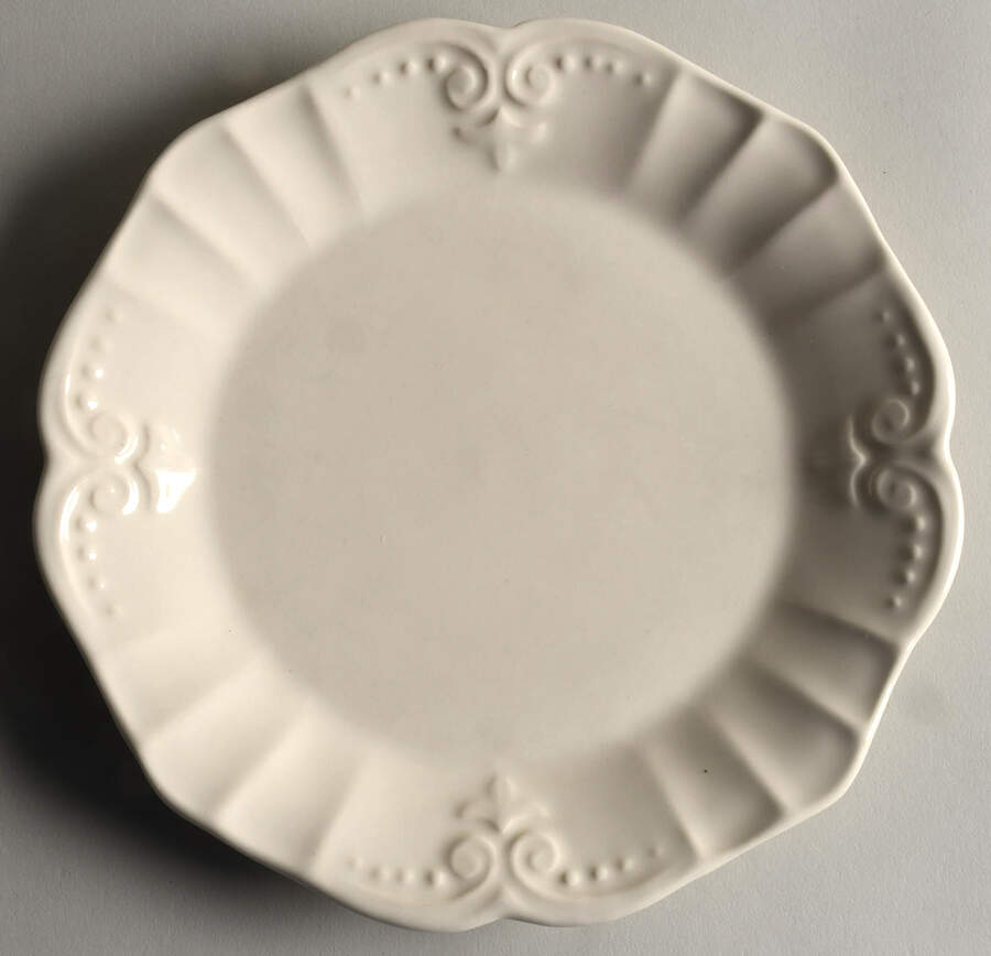 Savannah White Salad Plate by Southern Living-1