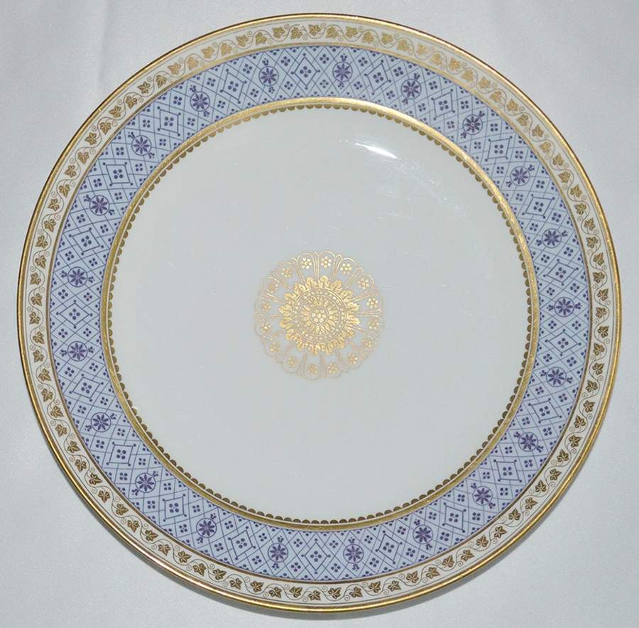 SPF51 Dinner Plate by Sevres Porcelain (France)-1