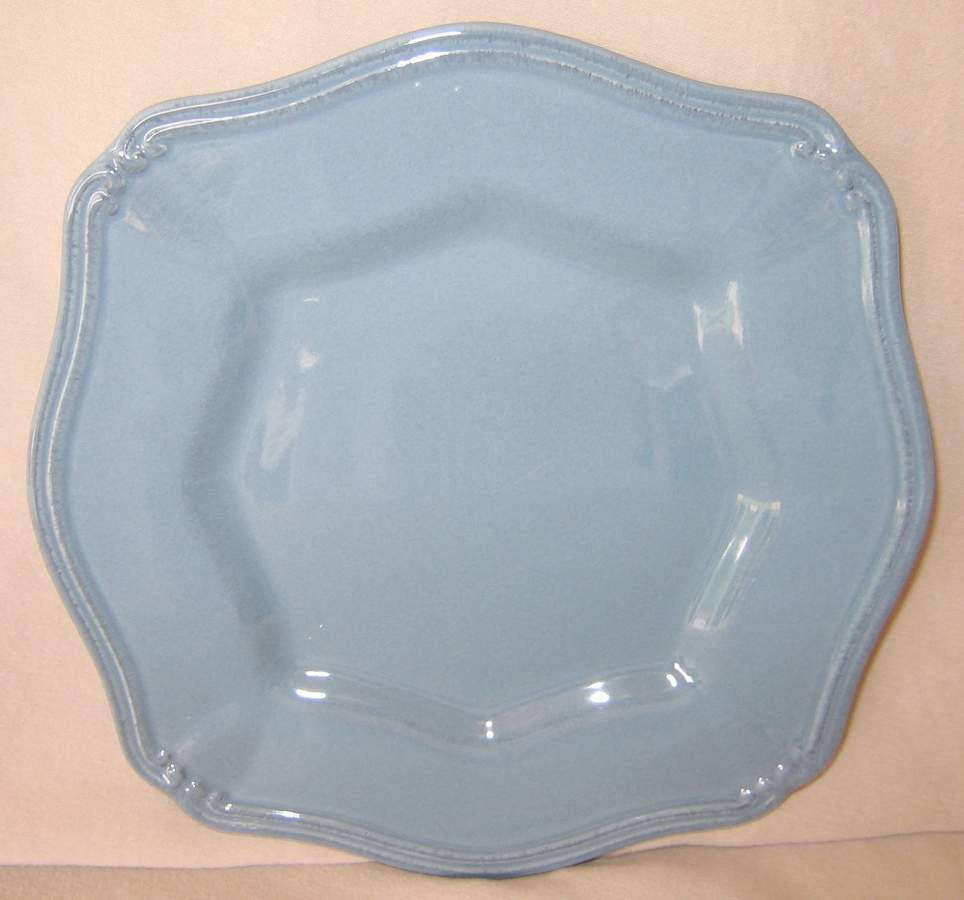 Isabella Light Blue Salad Plate by Signature-1