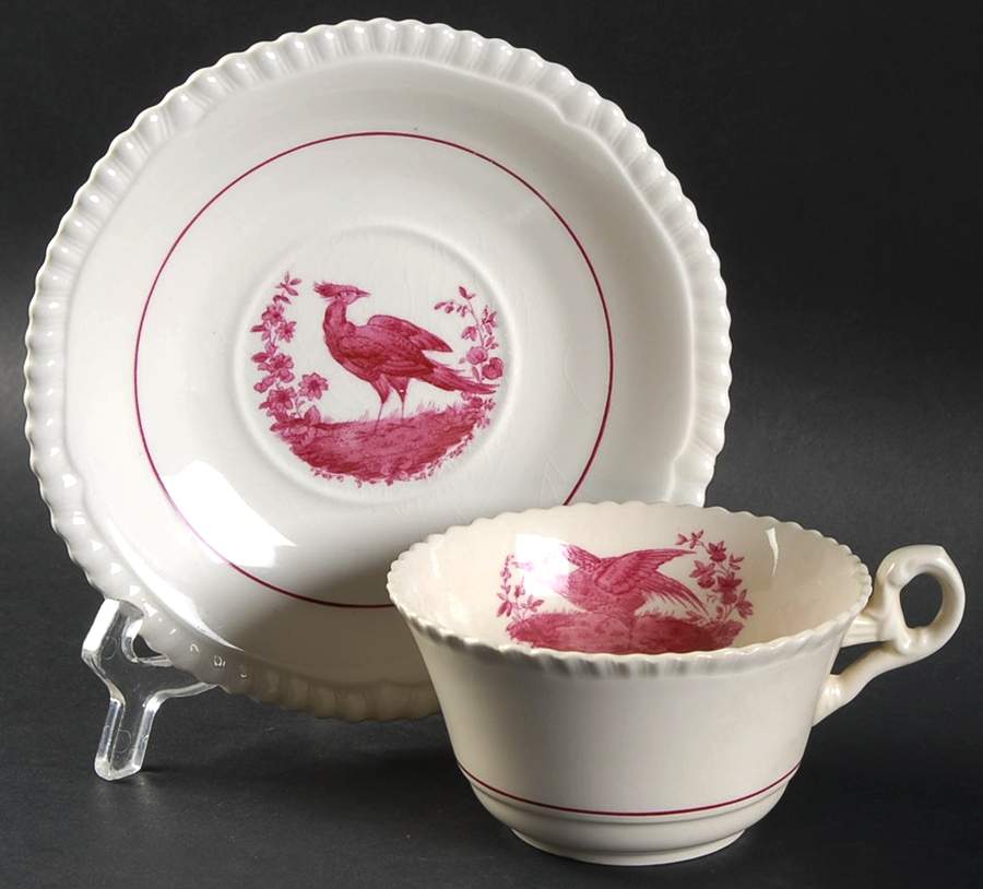 2-7832 Footed Cup & Saucer Set by Spode-1